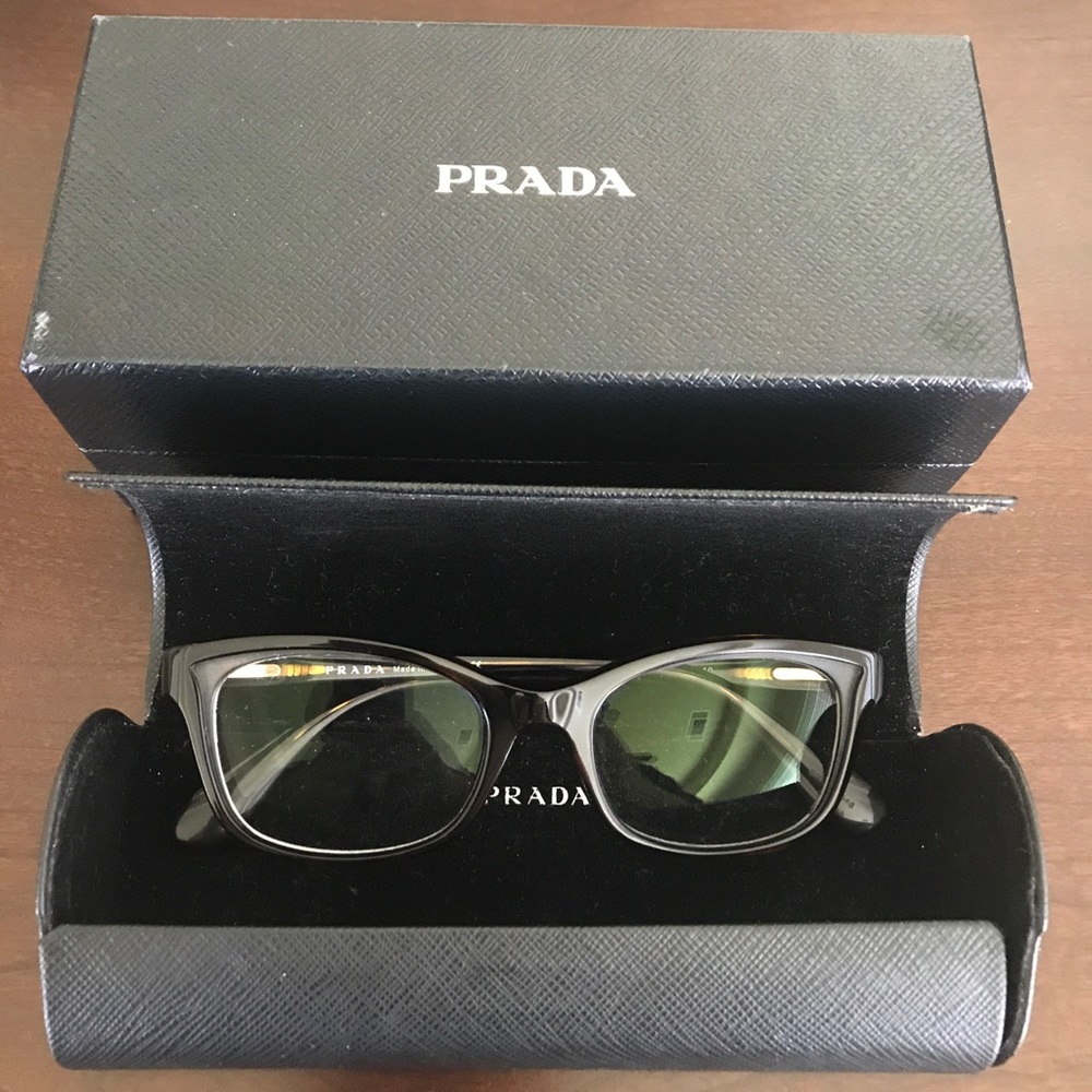 Prada Tortoiseshell Glasses Frames - Authentic - image 2